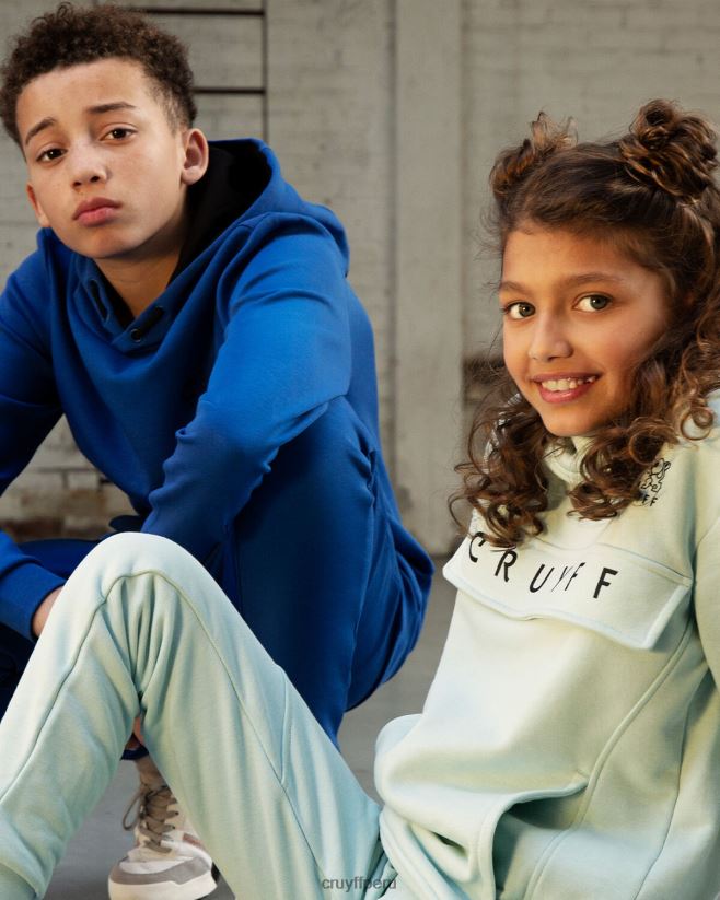 educación física Cruyff traje de denver azul 42TR201203 júnior trajes