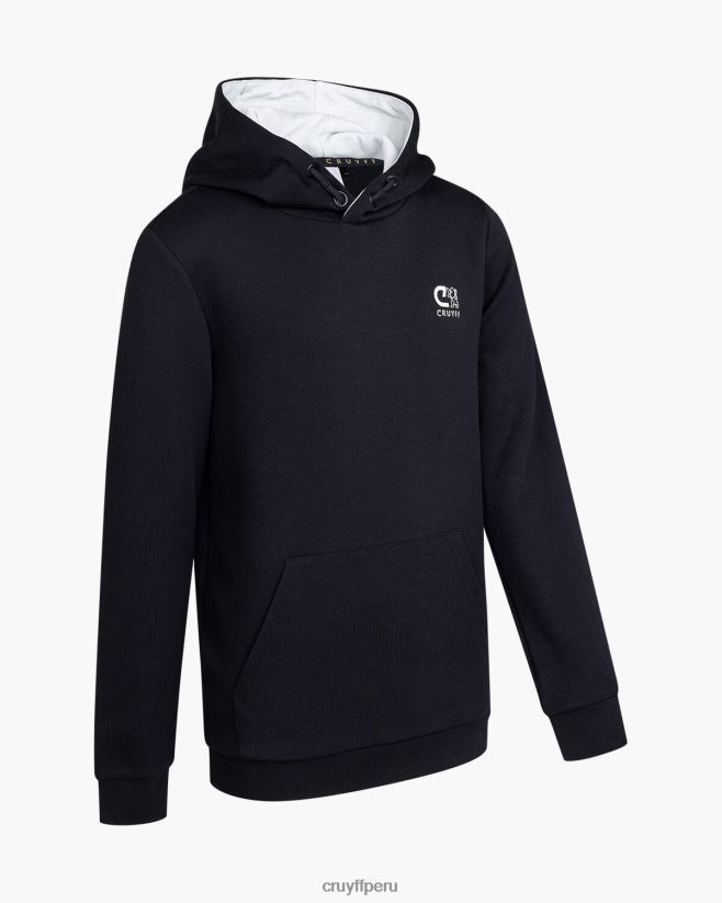 educación física Cruyff traje de denver negro 42TR201205 júnior trajes