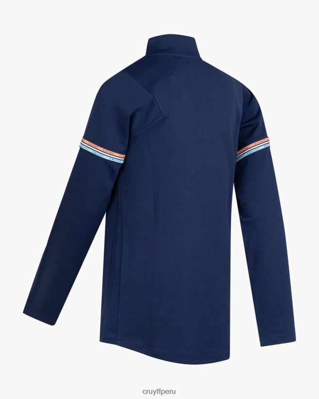 educación física Cruyff traje de diapositivas azul real 42TR201115 júnior trajes