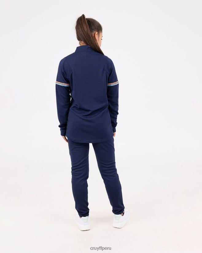 educación física Cruyff traje de diapositivas azul real 42TR201115 júnior trajes