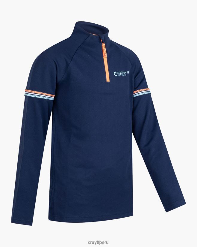 educación física Cruyff traje de diapositivas azul real 42TR201115 júnior trajes