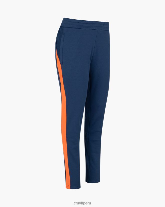 educación física Cruyff traje de esquina azul marino/naranja 42TR201200 júnior trajes