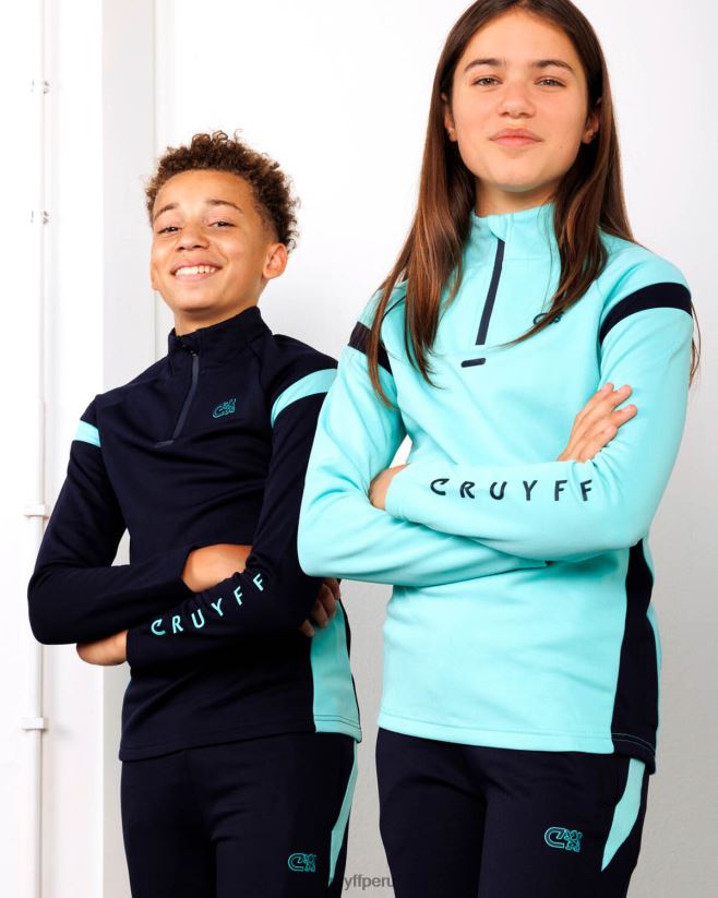 educación física Cruyff traje de esquina cacatúa/marina 42TR201126 júnior trajes