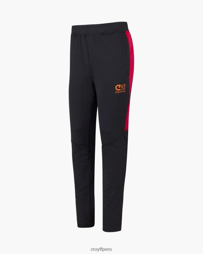 educación física Cruyff traje de esquina negro/rojo 42TR201326 júnior trajes