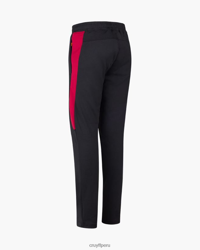 educación física Cruyff traje de esquina negro/rojo 42TR201326 júnior trajes