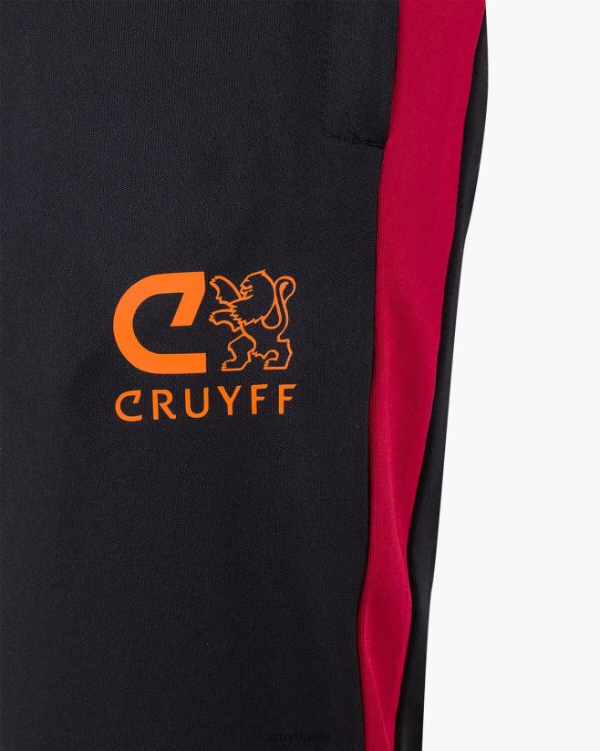 educación física Cruyff traje de esquina negro/rojo 42TR201326 júnior trajes