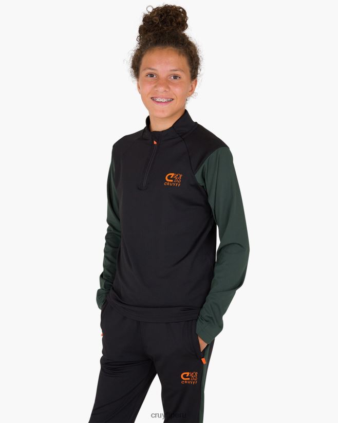 educación física Cruyff traje de esquina negro/varios 42TR201327 júnior trajes