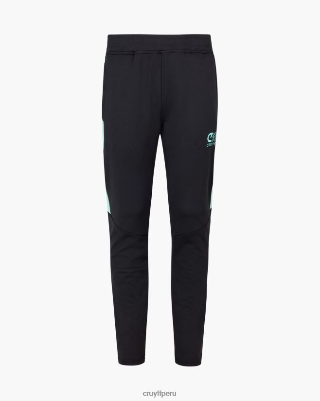 educación física Cruyff traje de esquina verde negro 42TR201328 júnior trajes