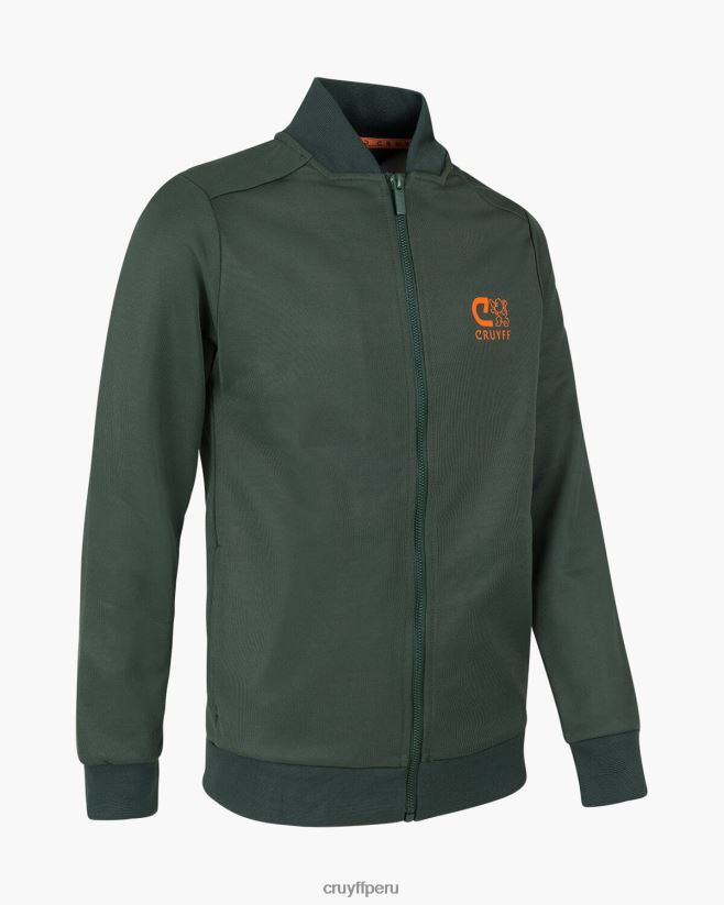 educación física Cruyff traje de loto negro/rojo 42TR201212 júnior trajes