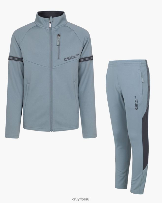 educación física Cruyff traje de pececillo azul 42TR201094 júnior trajes