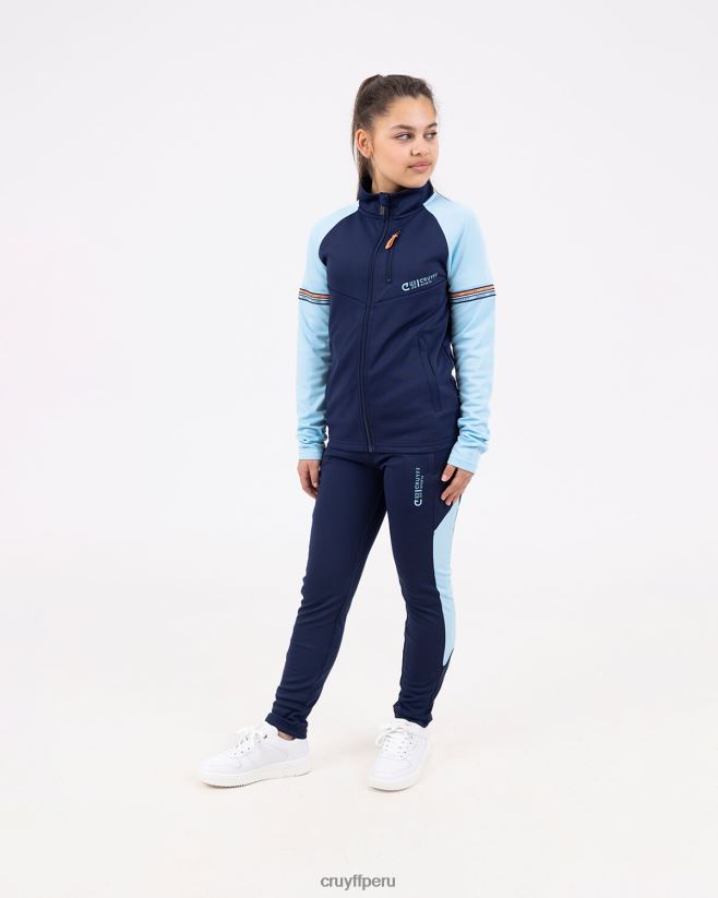 educación física Cruyff traje de pececillo azul real 42TR201095 júnior trajes