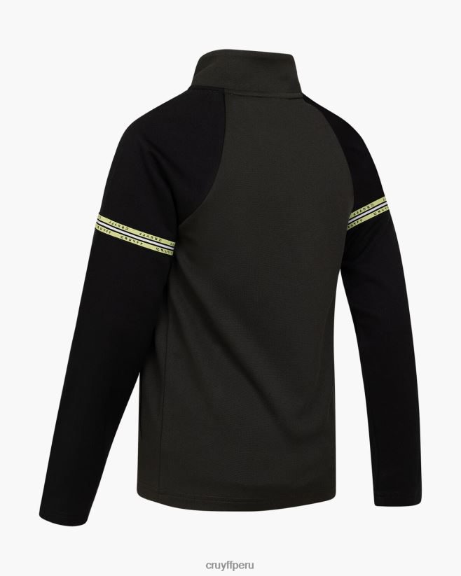 educación física Cruyff traje de pececillo ejercito verde 42TR201093 júnior trajes