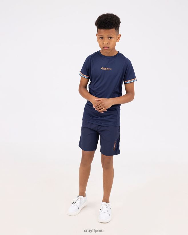 educación física Cruyff traje de pezuña azul real 42TR201098 júnior trajes