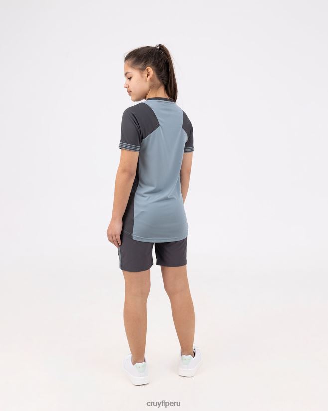 educación física Cruyff traje de pezuña gris azulado 42TR201099 júnior trajes