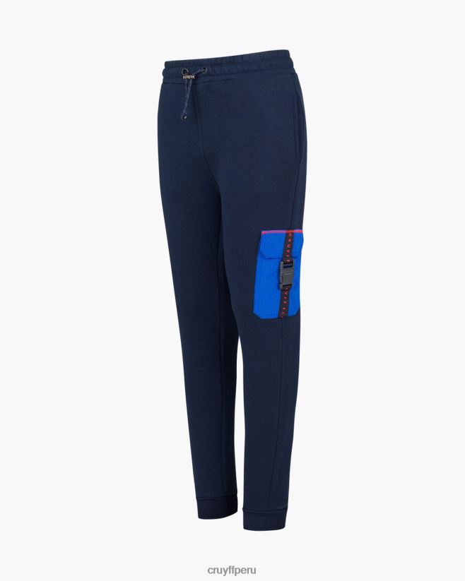 educación física Cruyff traje de podadoras cuello redondo Azul marino 42TR201157 júnior trajes