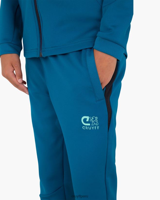 educación física Cruyff traje de puntero azul 42TR201217 júnior trajes