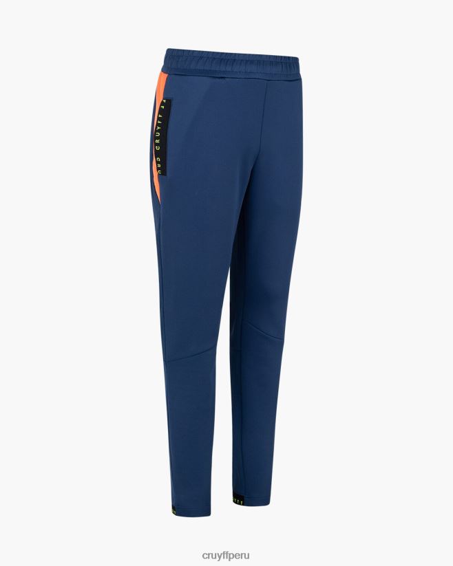 educación física Cruyff traje de puntero azul marino/naranja 42TR201187 júnior trajes