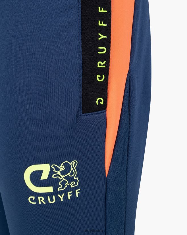 educación física Cruyff traje de puntero azul marino/naranja 42TR201187 júnior trajes