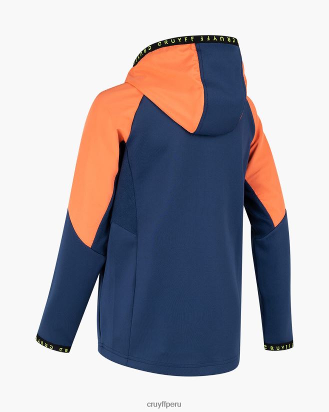 educación física Cruyff traje de puntero azul marino/naranja 42TR201187 júnior trajes