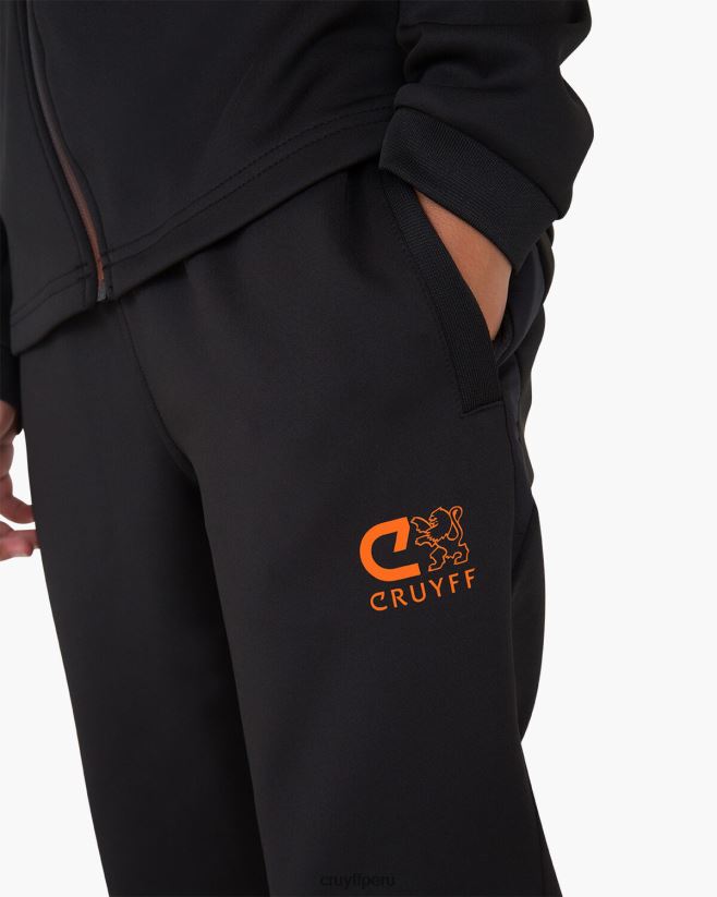 educación física Cruyff traje de puntero negro 42TR201216 júnior trajes