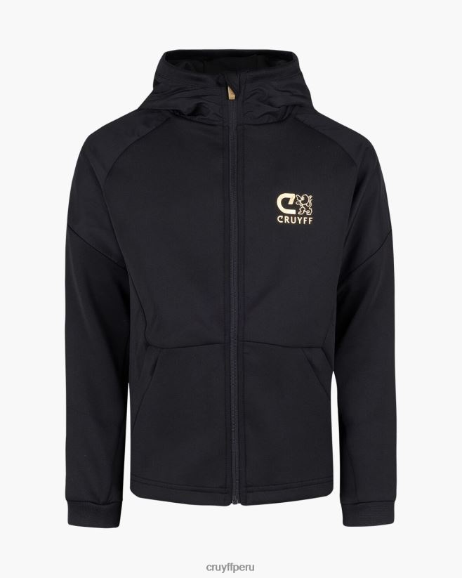 educación física Cruyff traje de puntero oro negro 42TR201219 júnior trajes