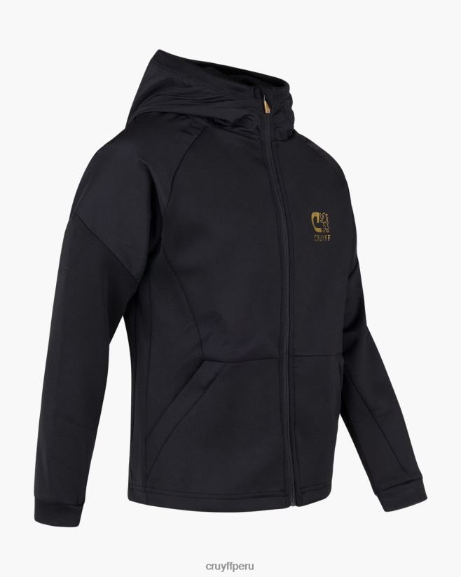 educación física Cruyff traje de puntero oro negro 42TR201219 júnior trajes