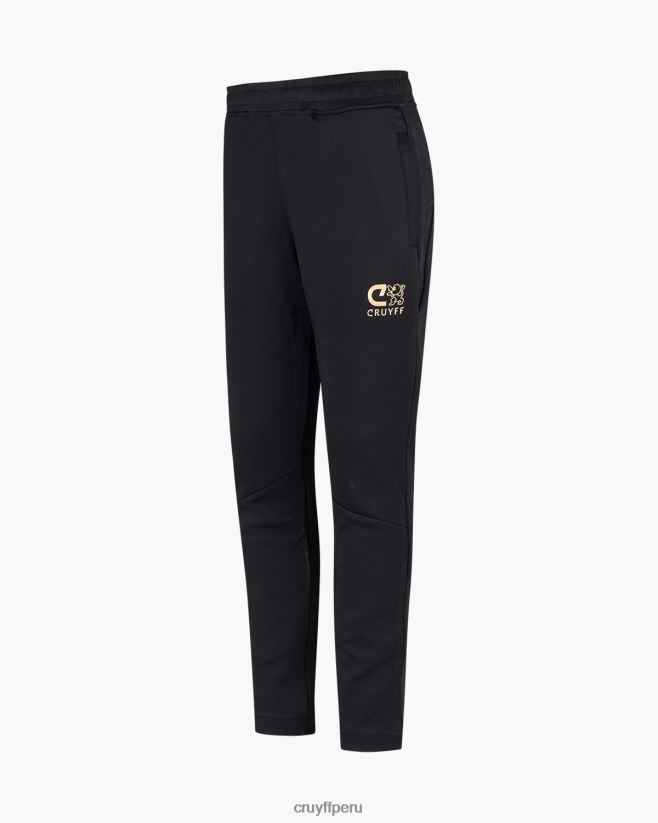educación física Cruyff traje de puntero oro negro 42TR201219 júnior trajes