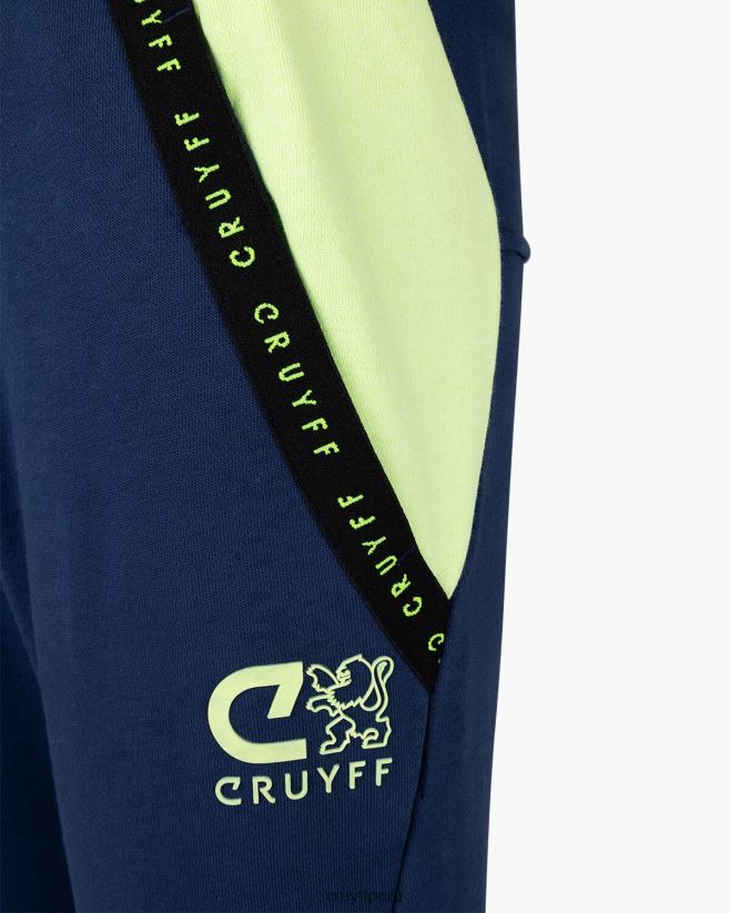 educación física Cruyff traje dividido azul marino/amarillo 42TR201197 júnior trajes