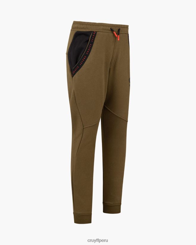 educación física Cruyff traje dividido verde rojo 42TR201196 júnior trajes