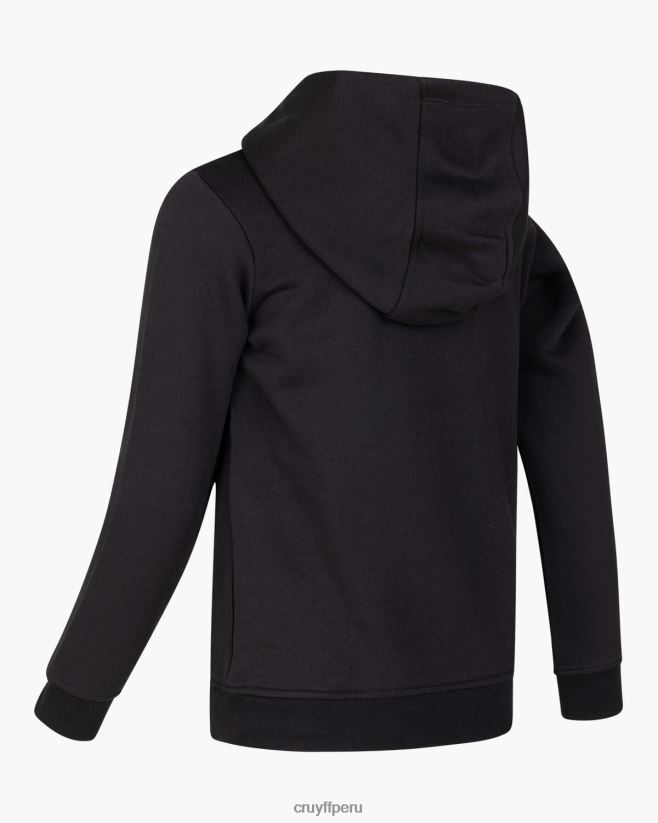 educación física Cruyff traje ranka negro/plata 42TR201154 júnior trajes