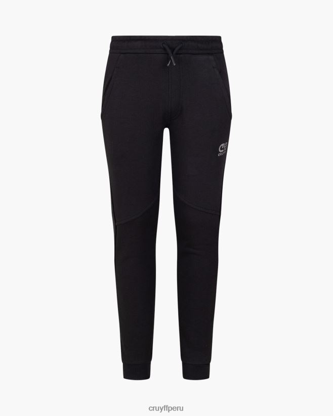 educación física Cruyff traje ranka negro/plata 42TR201154 júnior trajes