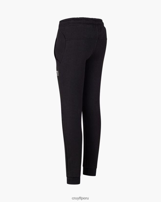 educación física Cruyff traje ranka negro/plata 42TR201154 júnior trajes