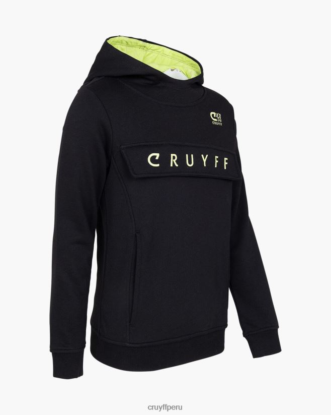 educación física Cruyff traje ranka verde negro 42TR201159 júnior trajes