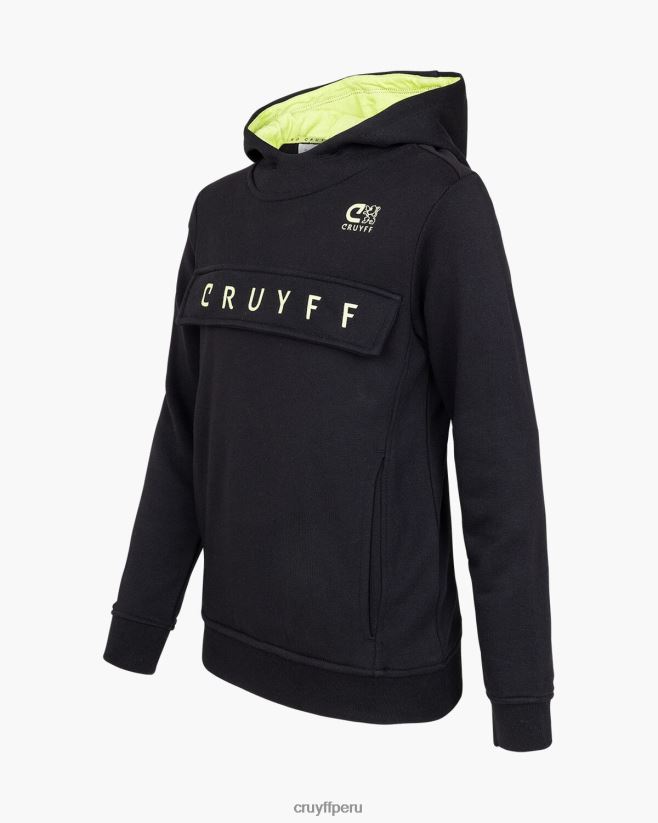 educación física Cruyff traje ranka verde negro 42TR201159 júnior trajes