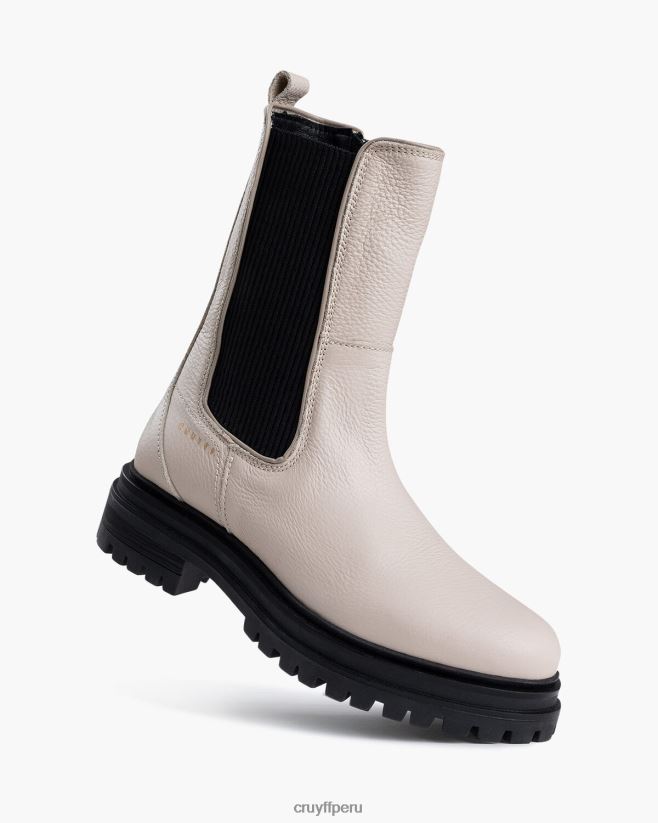 educación física Cruyff apolo chelsea crema 42TR201030 mujer botas