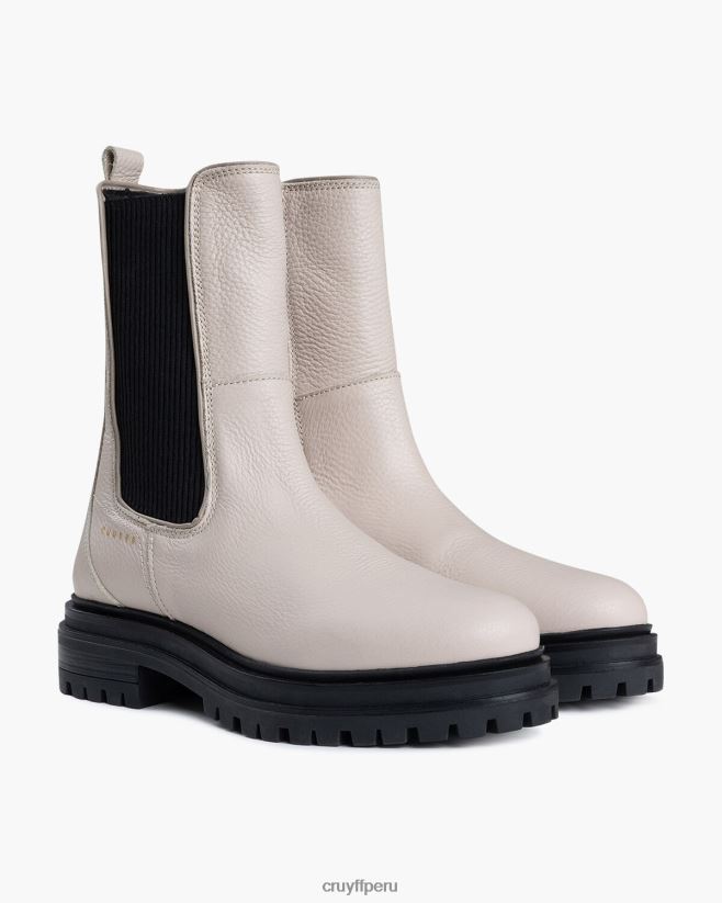 educación física Cruyff apolo chelsea crema 42TR201030 mujer botas