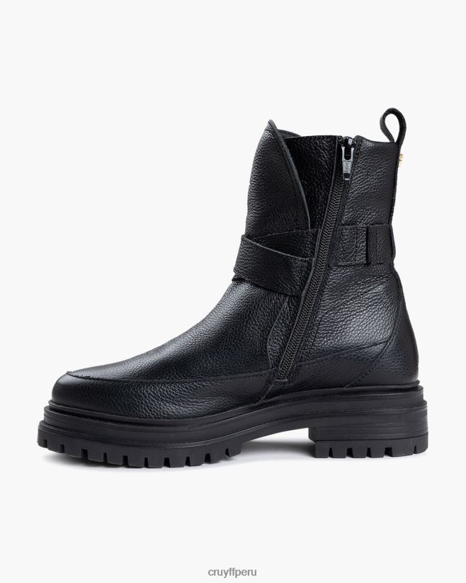 educación física Cruyff correa negra negro 42TR201016 mujer botas