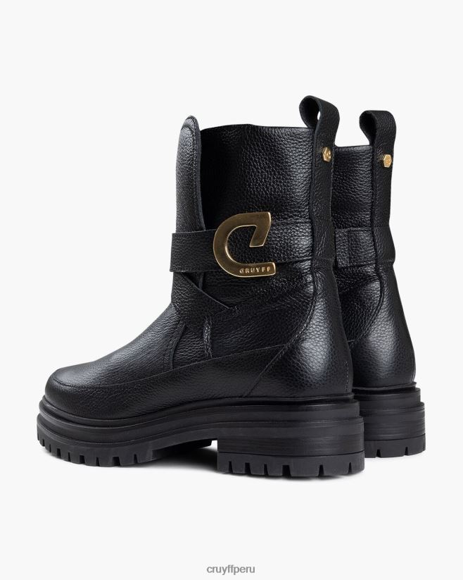 educación física Cruyff correa negra negro 42TR201016 mujer botas