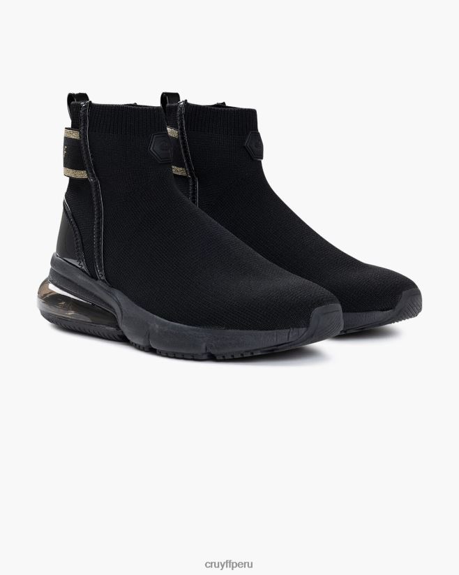 educación física Cruyff olímpico negro 42TR201043 mujer botas