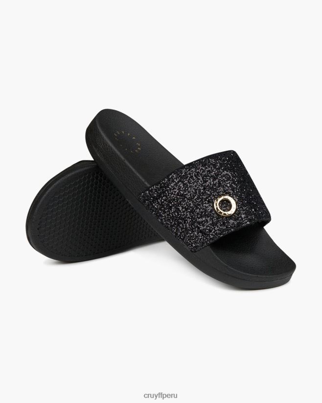 educación física Cruyff agua copa negro 42TR201064 mujer diapositivas