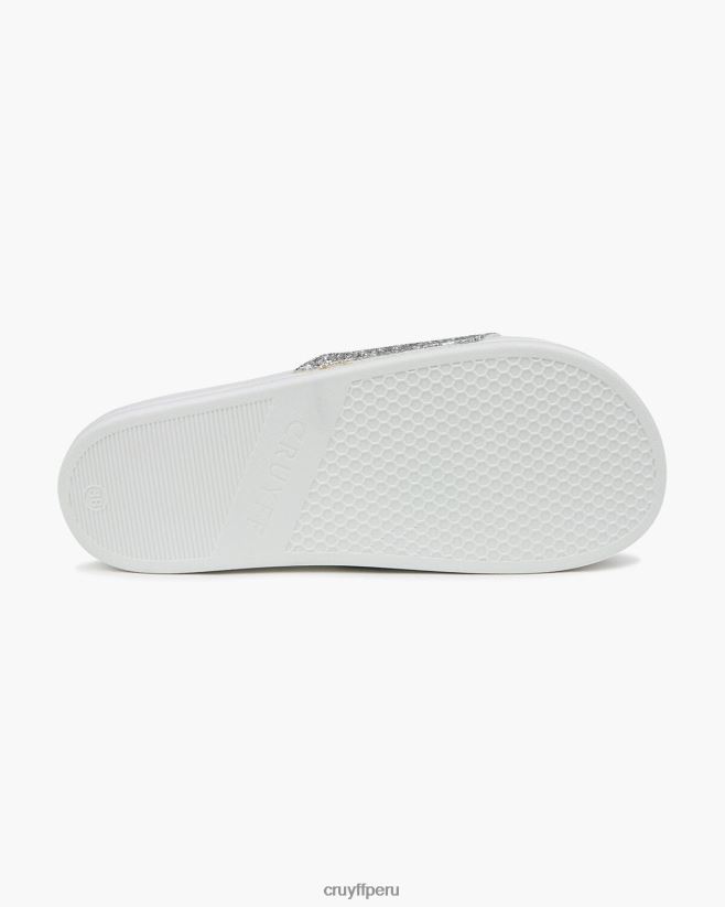 educación física Cruyff agua copa purpurina plata 42TR201065 mujer diapositivas