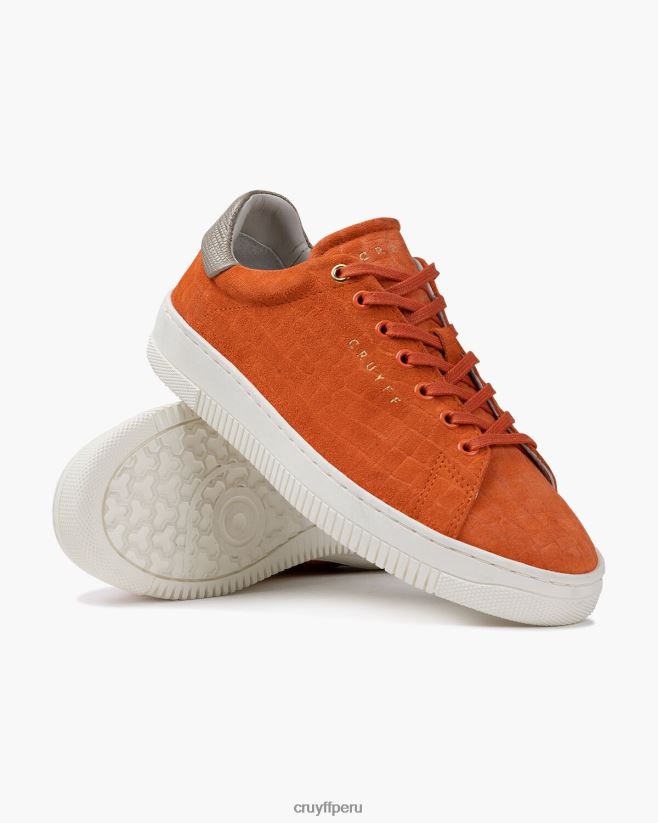 educación física Cruyff Juana naranja 42TR201025 mujer zapatillas