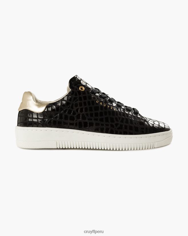 educación física Cruyff Juana negro 42TR20968 mujer zapatillas