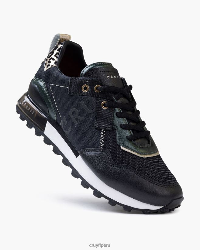 educación física Cruyff Superbia verde negro 42TR201323 mujer zapatillas