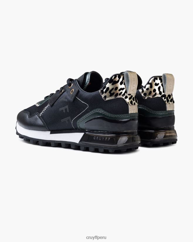 educación física Cruyff Superbia verde negro 42TR201323 mujer zapatillas