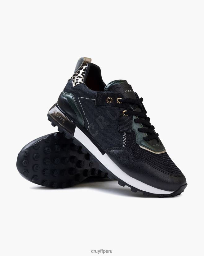 educación física Cruyff Superbia verde negro 42TR201323 mujer zapatillas