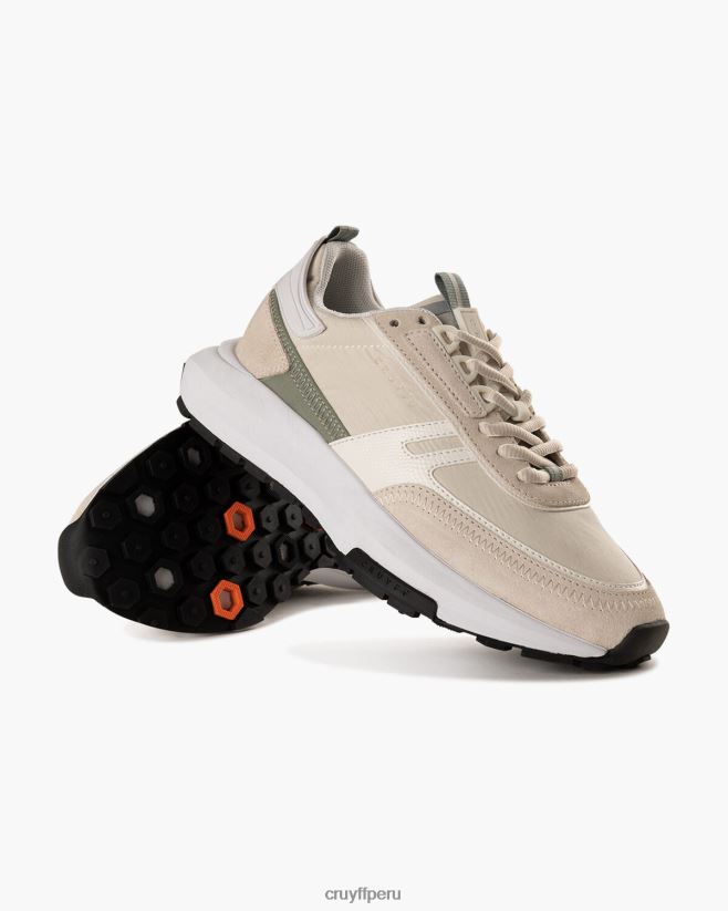 educación física Cruyff ambruzia blanco verde 42TR20952 mujer zapatillas