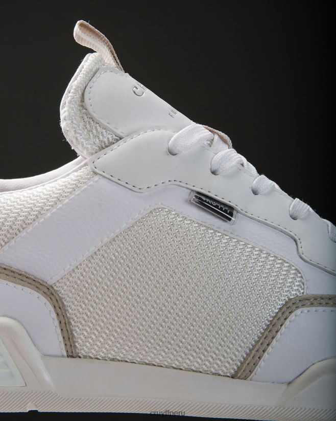 educación física Cruyff calcio balboa-soft mesh/matt heatseal blanco 42TR20898 mujer zapatillas