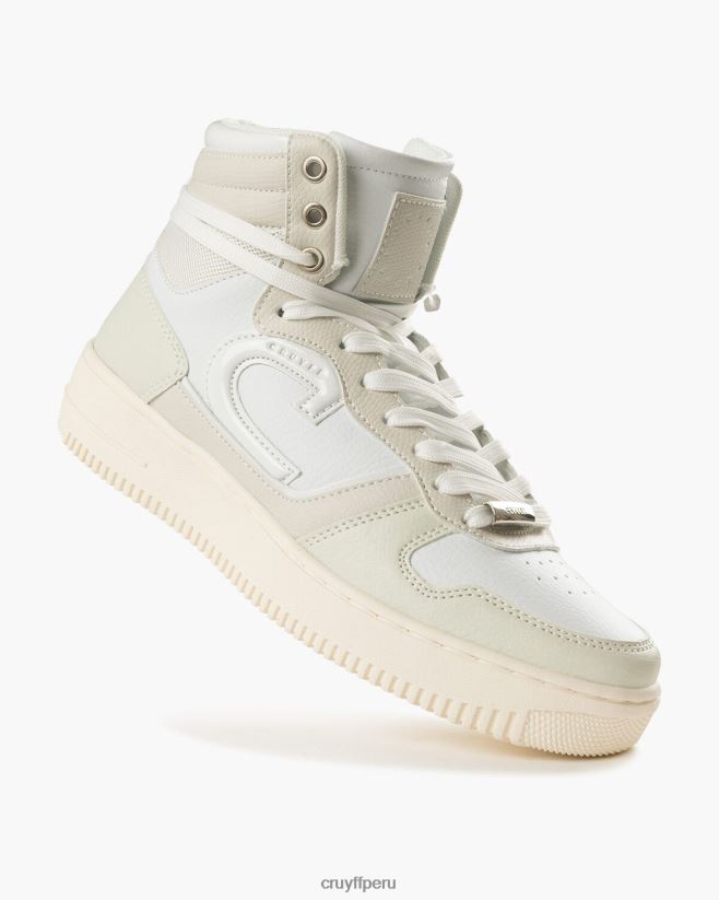 educación física Cruyff campo alto lux blanco 42TR20979 mujer zapatillas