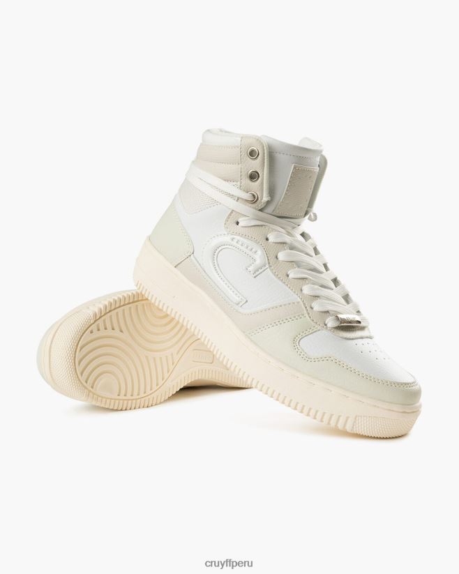 educación física Cruyff campo alto lux blanco 42TR20979 mujer zapatillas